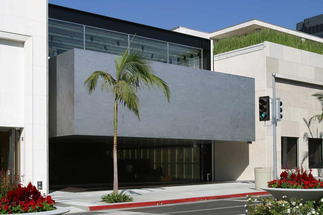 wz/arc : project : prada epicenter beverly hills